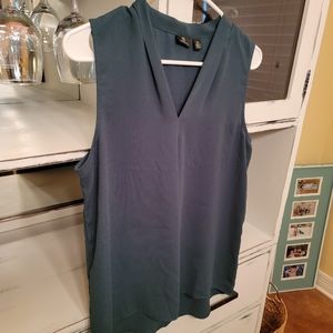 Versona dark green dress tank. Size medium. True color in last pic